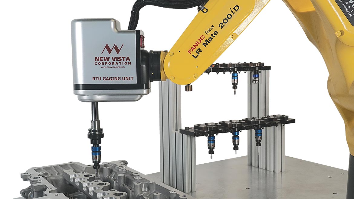 New Vista Robotic Thread Gaging