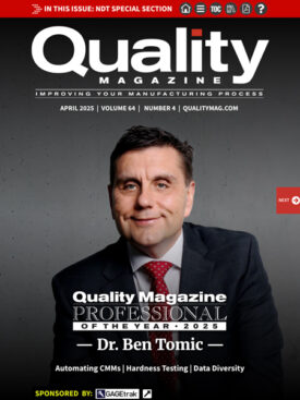 Quality April 2025 eMagazine Cover 450x600