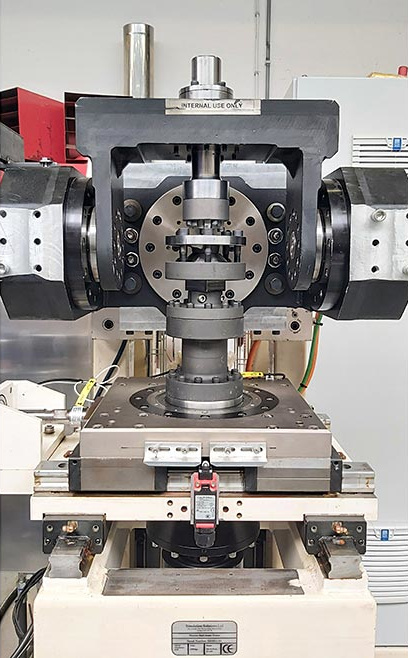 Actual AHP ball joint tester system.