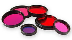 Filters with different lens colors and shapes.