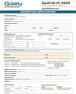 exhibit contract